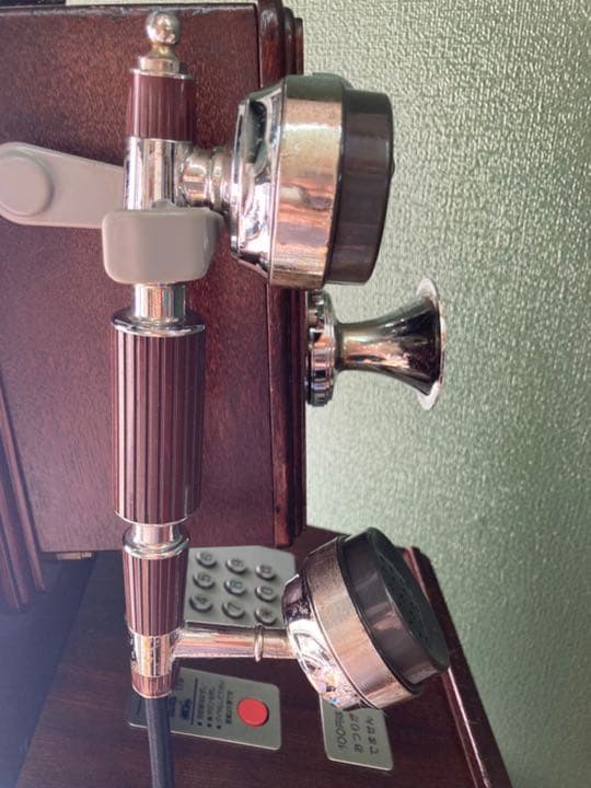クラシックテレフォン 電話機 オルゴール インテリア アンティーク ビンテージ