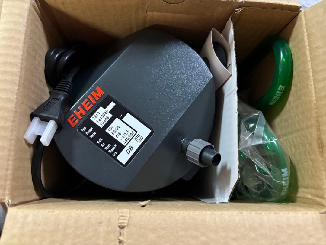 エーハイムフィルター2213＋サブフィルター 2213