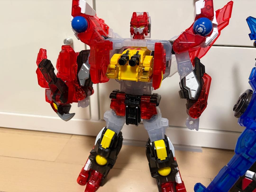 韓国トイ　メカードボール　オールスターカラー版　アカンスピア&ウルフニクス