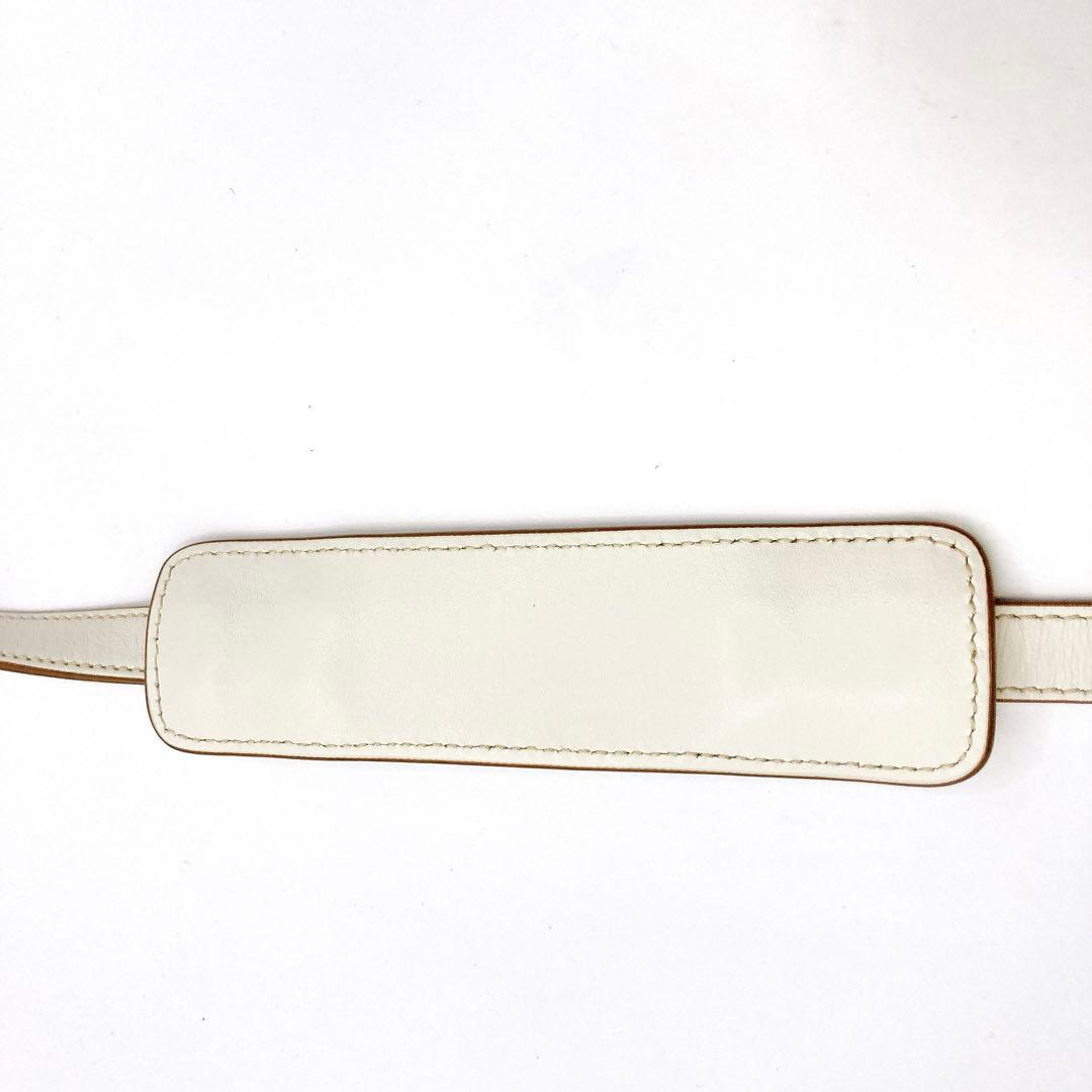 美品✨PRADA プラダ　ショルダーストラップ　レザー　ゴールド金具　ロング