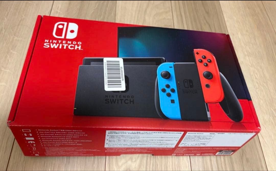 Nintendo Switch 本体 赤/青 付属品完備