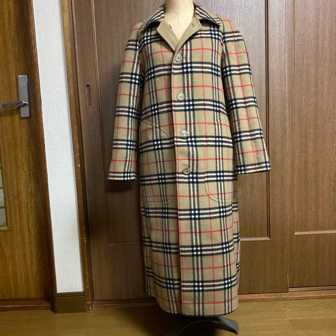Burberrys リバーシブル コート ノバチェック レディース ロング