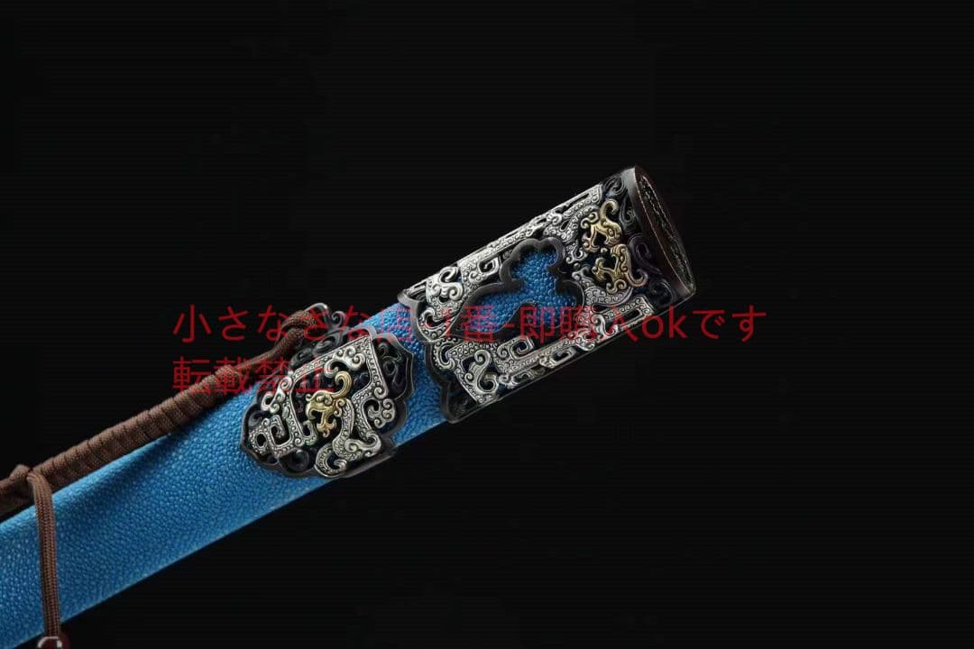 三色銅「純鈞剣」古兵器 武具　刀装具　日本刀　模造刀 居合刀