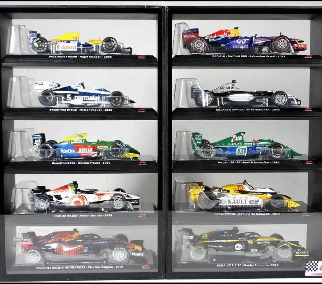 【ともきち】ビッグスケール　F1コレクション　モデルカー　20台セット
