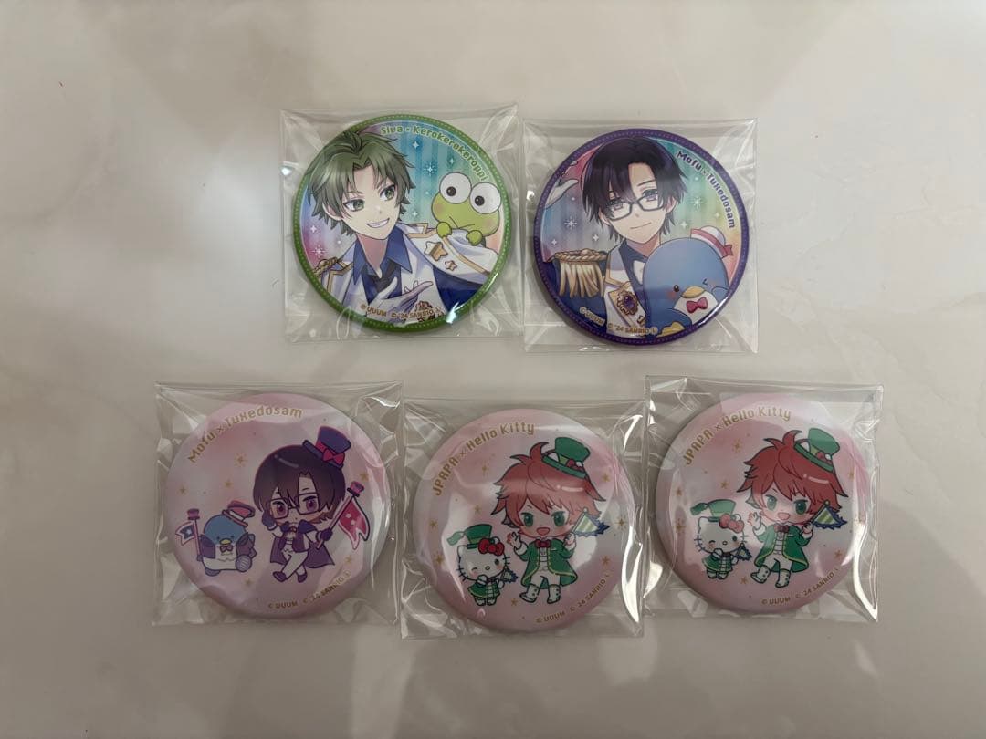 カラフルピーチ 缶バッチ