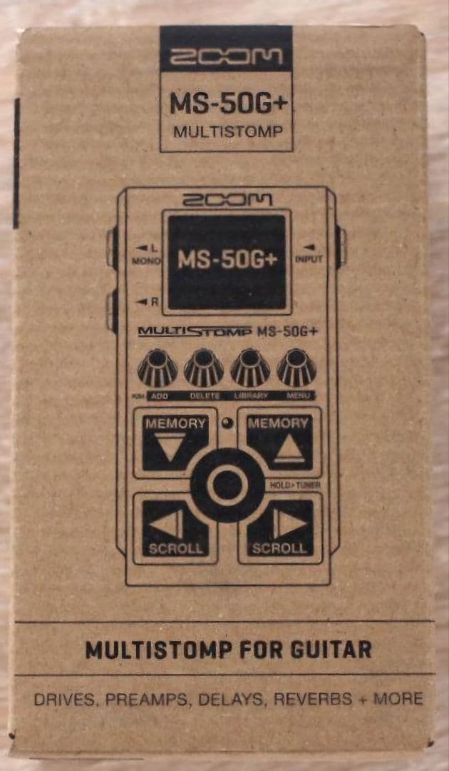 ギター ZOOM MS-50G+ MultiStomp