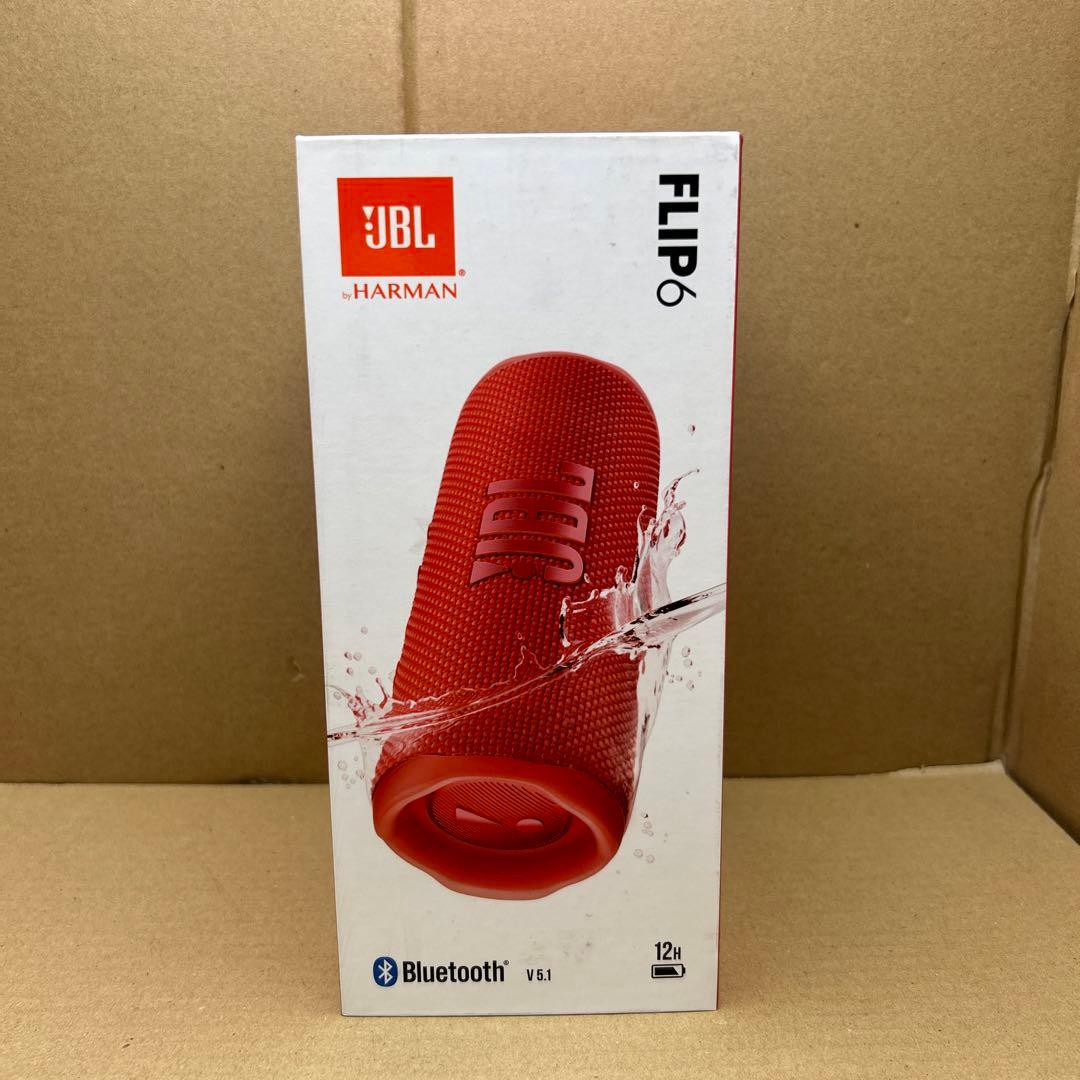 JBL FLIP6 Bluetoothスピーカー　レッド