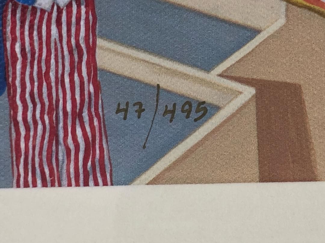 ディズニーファインアート ダンボ　シルクスクリーン　限定495枚