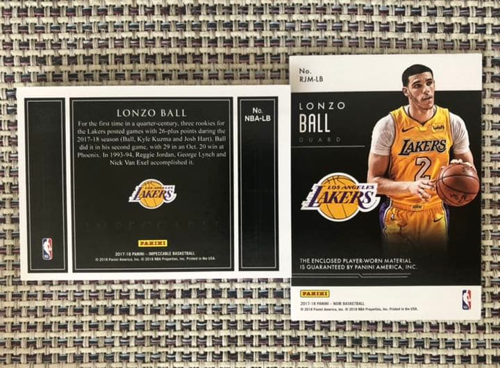 NBA Lonzo Ball 純銀 1トロイオンス カード 16枚限定ほか