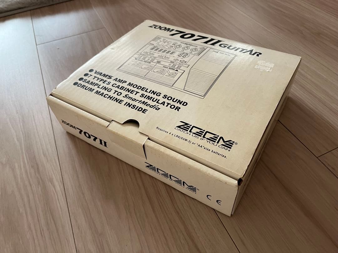 ZOOM ズーム マルチエフェクター 707Ⅱ 【ACアダプター・箱付き】
