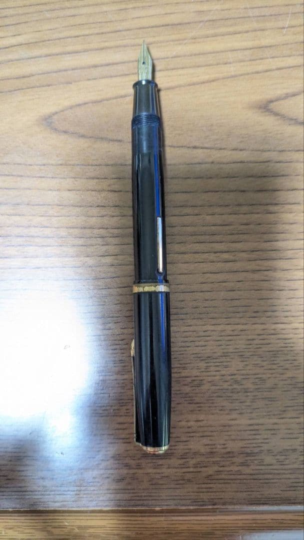 現状品◆パイロット 古いレバーフィラー式万年筆 14Kペン先 サイズ3