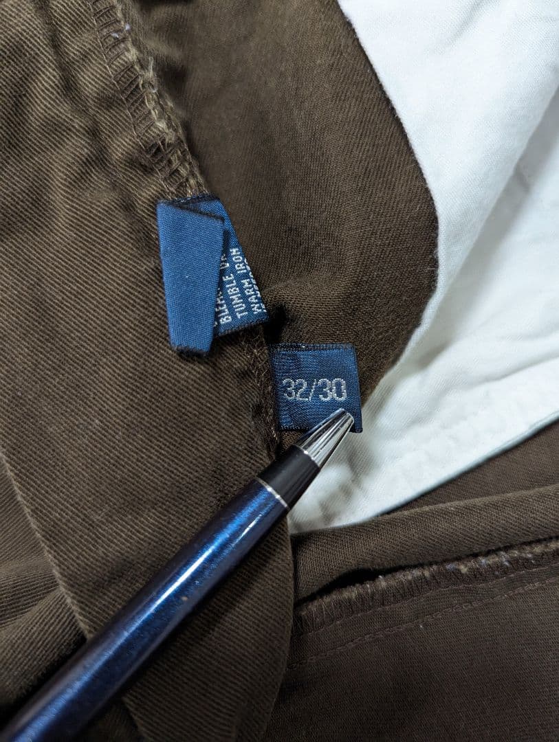 00s　ポロラルフローレン　ポロチノ　チノパン　ブラウン　ANDREW PANT