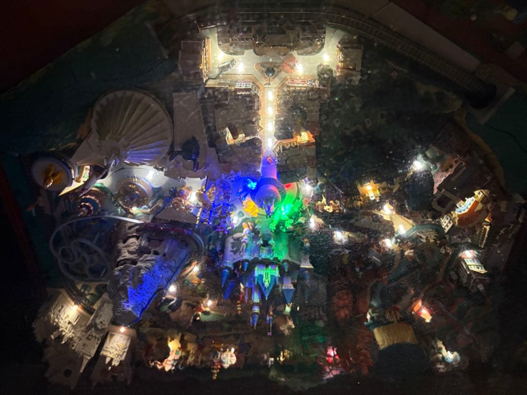 ディズニーランド ミニチュア模型 ディアゴスティーニ　店舗等点灯ディスプレイ