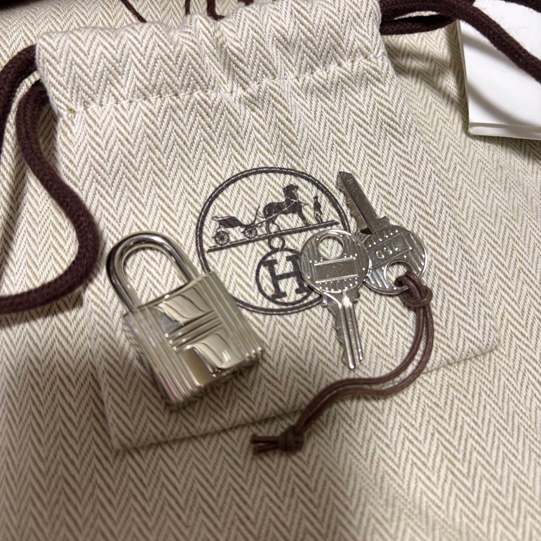 HERMES ピコタンロック MM トレサージュ　ゴールド　ハンドバッグ