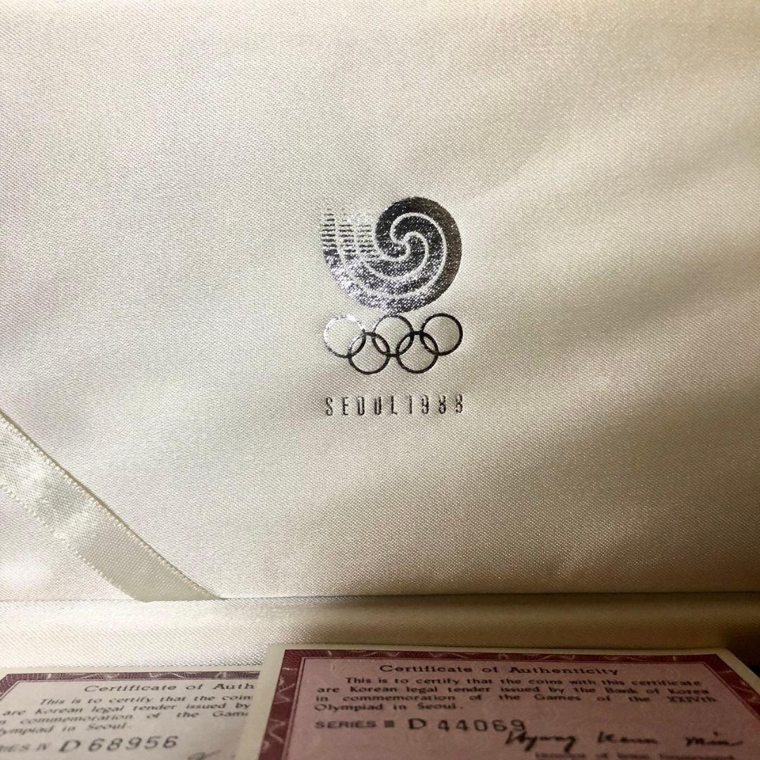 1988年　レア商品【ソウルオリンピック　記念硬貨6枚セット】