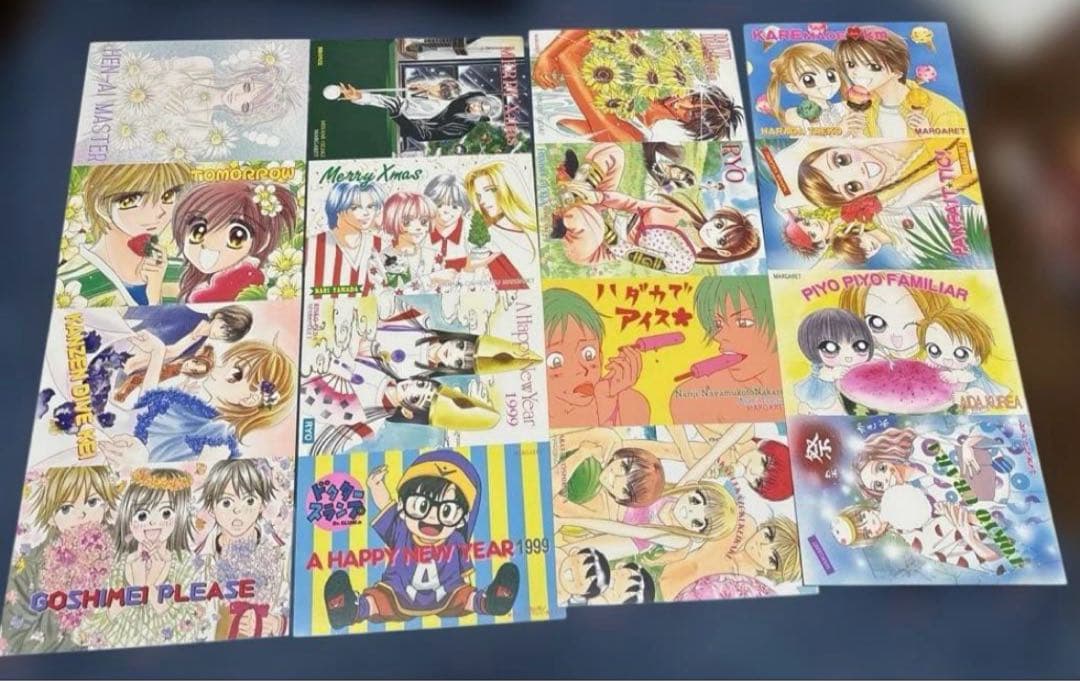 マーガレット　付録　花より男子　ポスター　シール　ポストカード　アラレちゃん