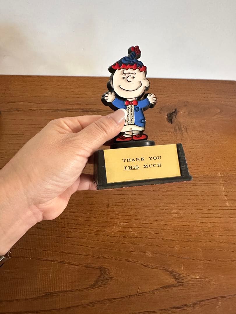 スヌーピー Aviva社 トロフィー レア チャーリーブラウン