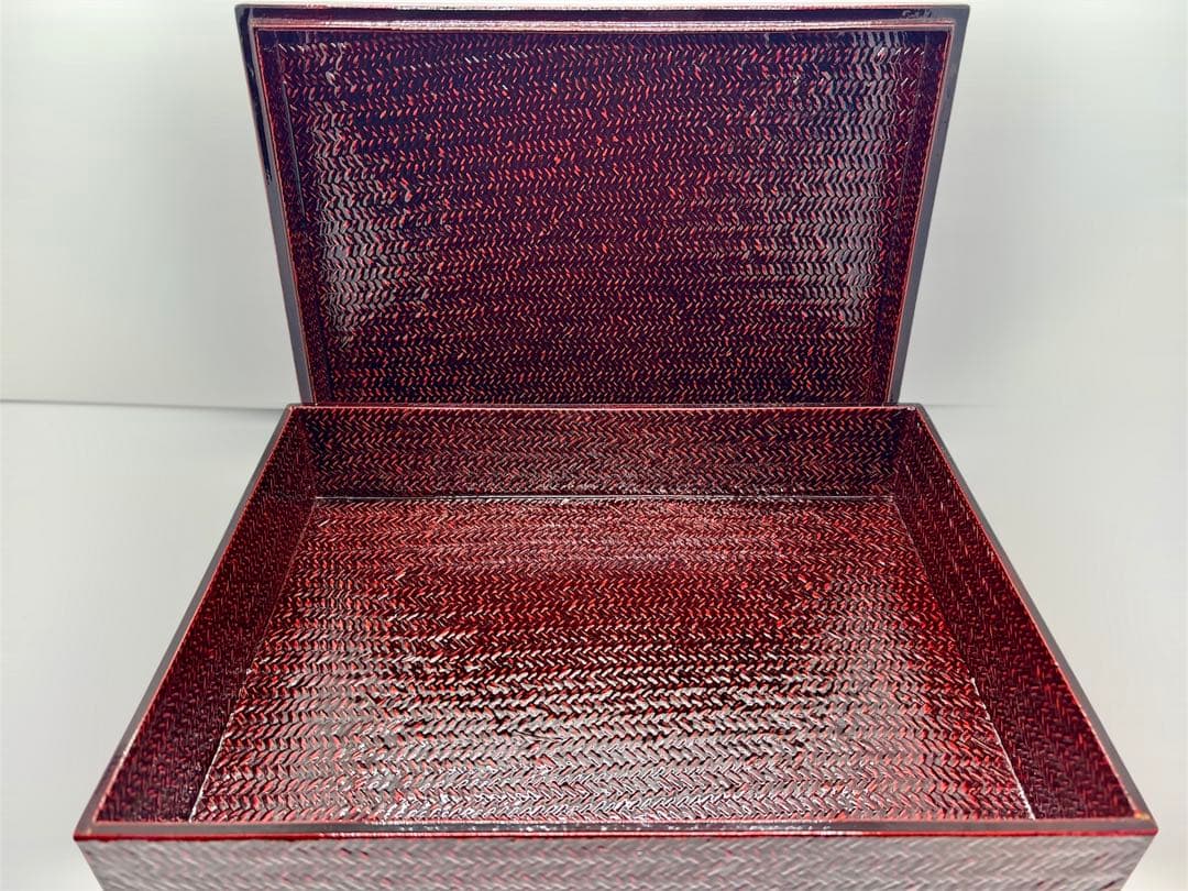 #ランタイ漆器 大型文庫箱 （九州ランタイ漆器）