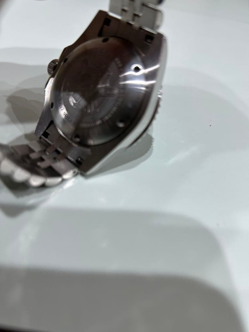 STEELDIVE 自動巻きダイバーズウォッチ 青文字盤