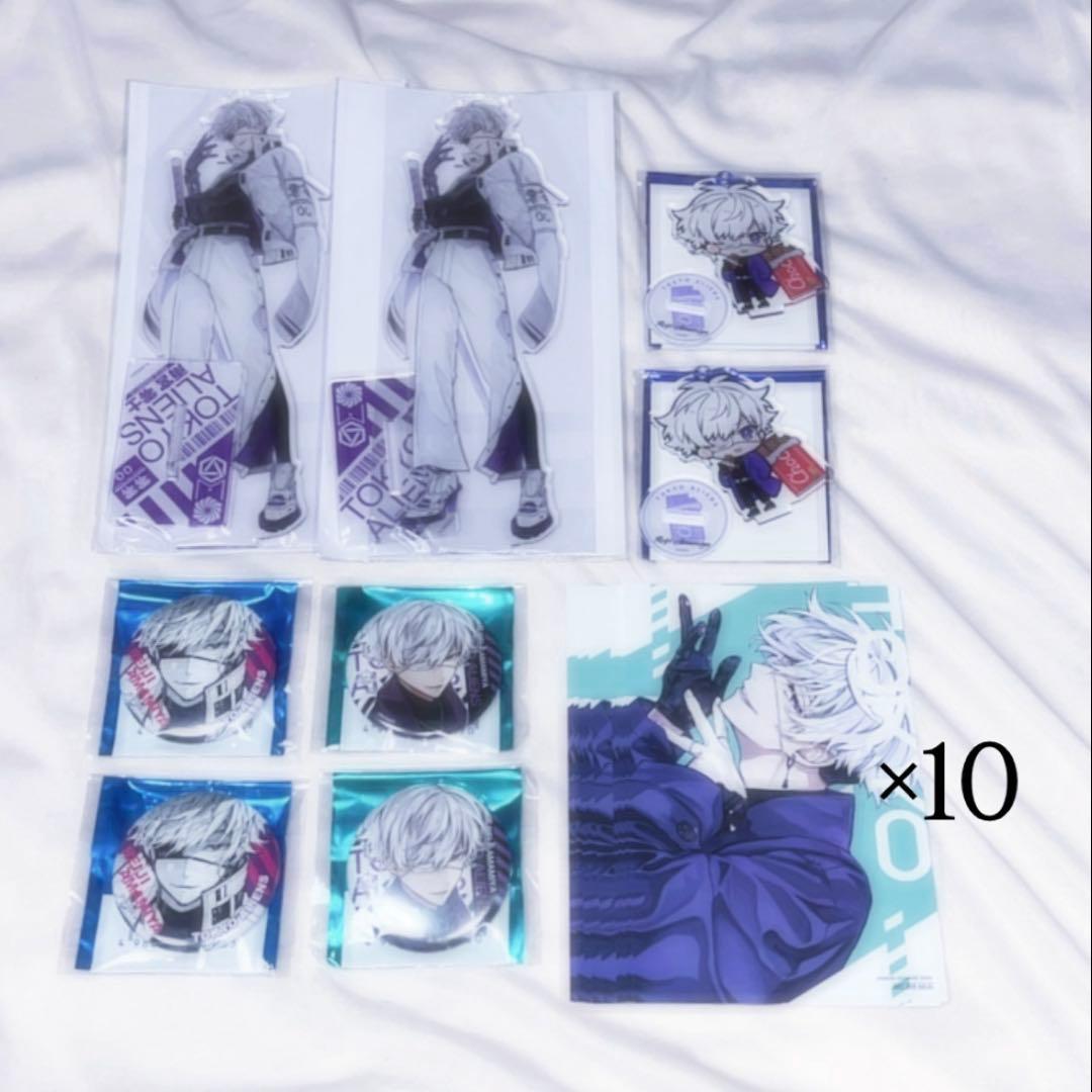 東京エイリアンズ 缶バッジ 雨宮零士 コミック アクリルスタンド アクスタ