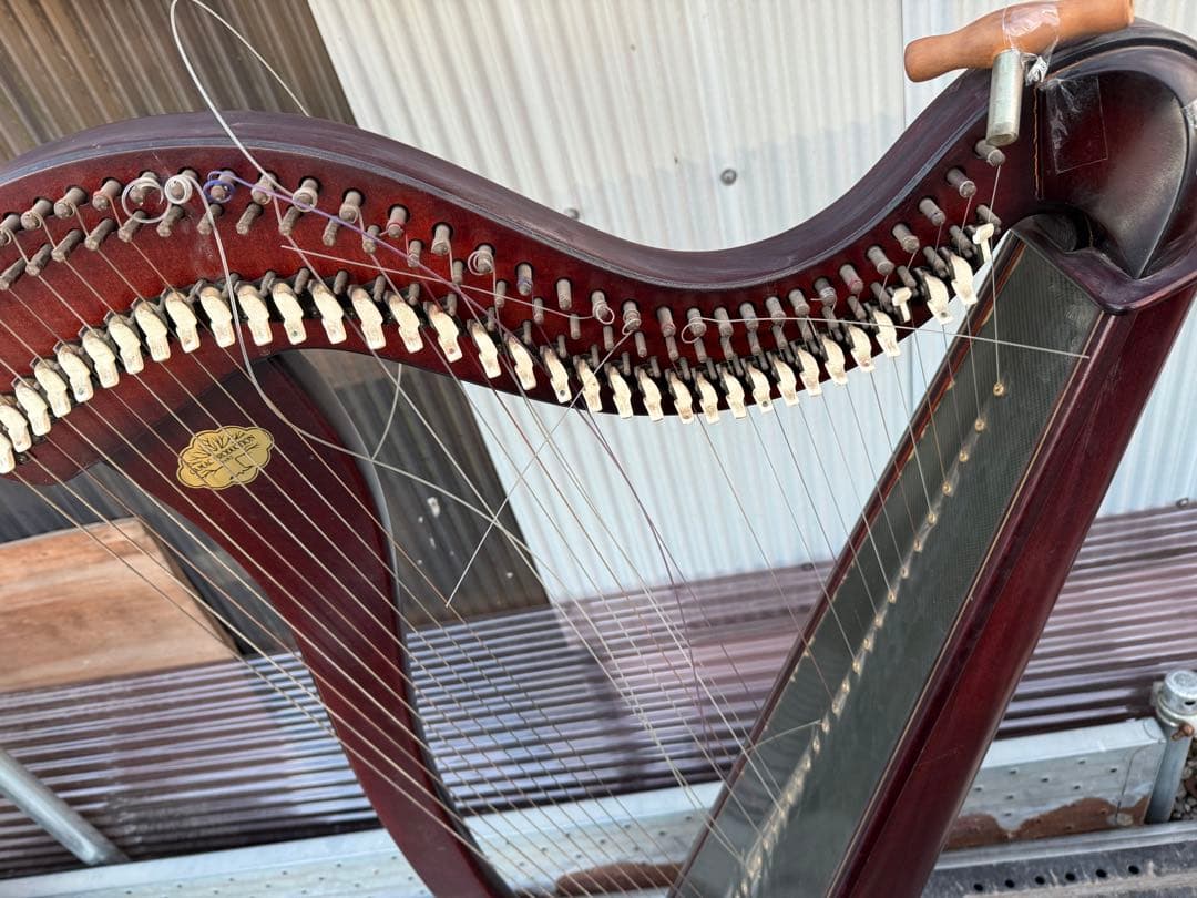 高級 CAMAC PRODUCTION ハープ ジャンク 大型140cmフランス