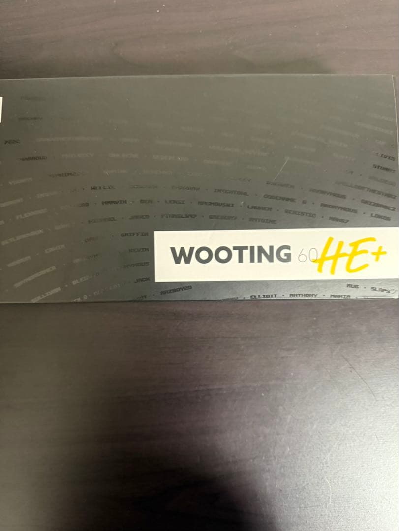 Wooting60he＋ゲーミングキーボード