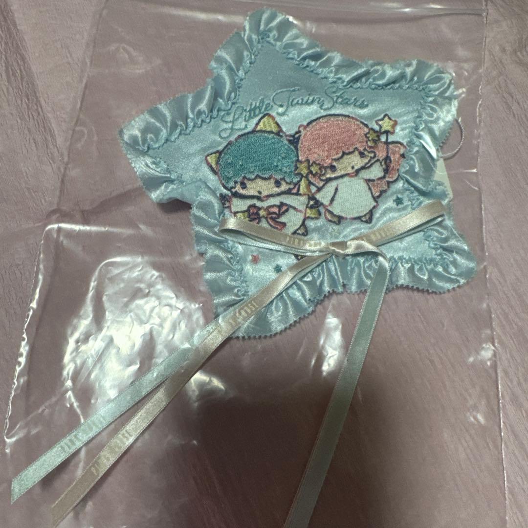 新品未使用　ピンクハウス　リトルツインスターズ　ワッペンブローチ