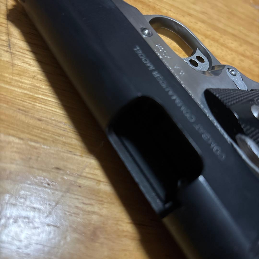 コルト コンバットコマンダー カスタム フレイムシルバー　ウエスタンアームズ