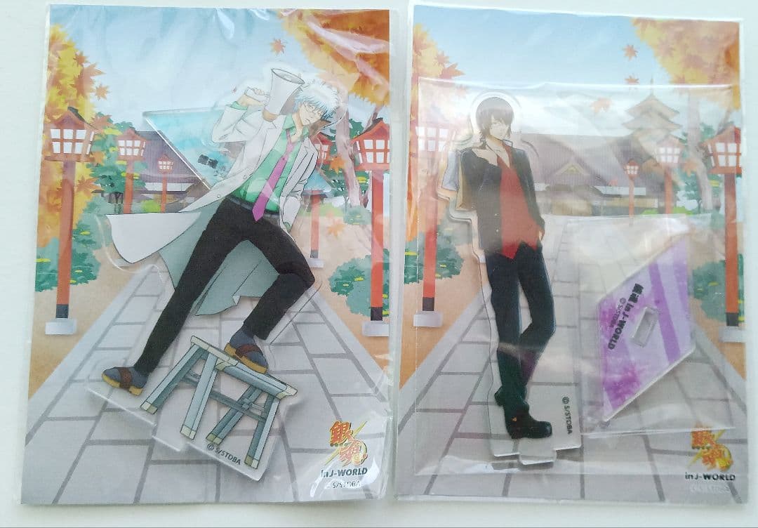 銀魂　修学旅行　ナンジャタウン　アクリルスタンド　坂田銀時　高杉晋助