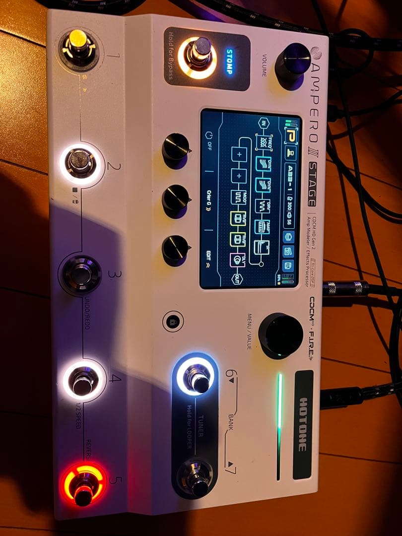 ギター HOTONE AMPERO II STAGE