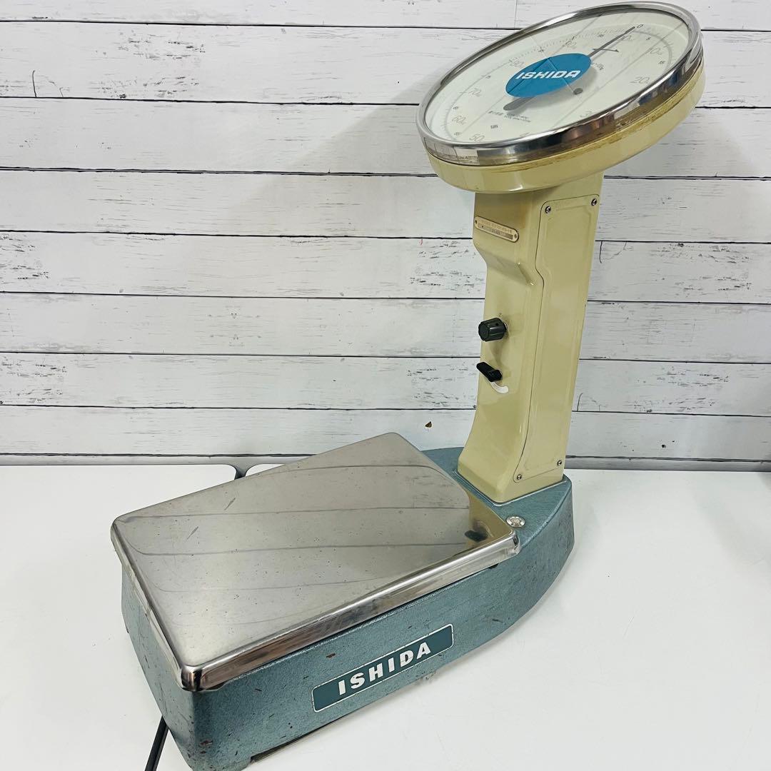 K2134 【レトロ】ISHIDA 体重計 D70149-1
