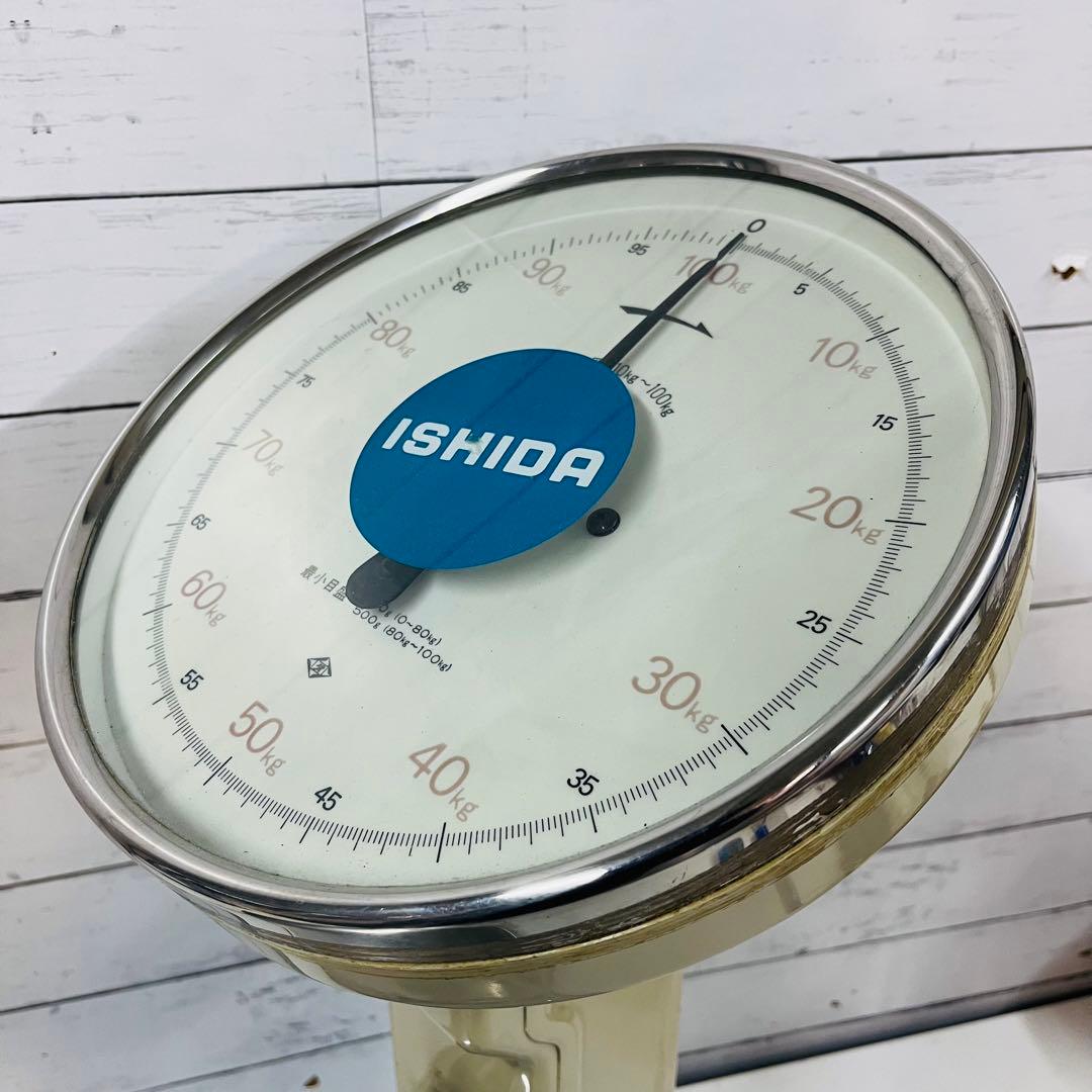 K2134 【レトロ】ISHIDA 体重計 D70149-1