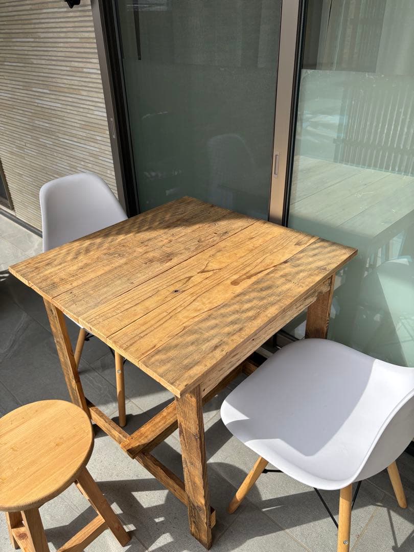 ダイニングテーブル 2人用 木製