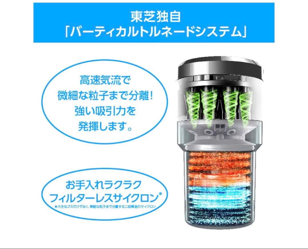 TOSHIBA VC-CLH200 スティッククリーナー