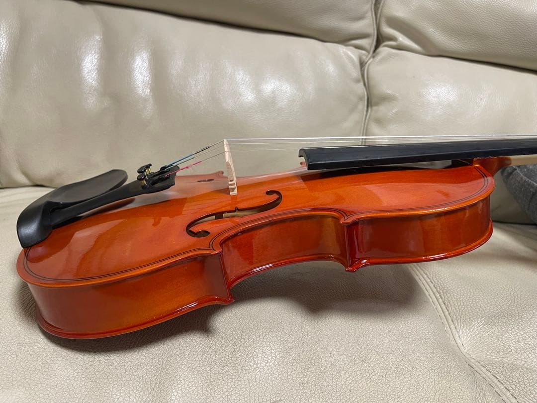 【バイオリンセット 4/4】ケース・弓・替え弦・松脂付き