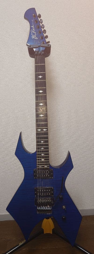 ギター b.c.rich Warlock Blue