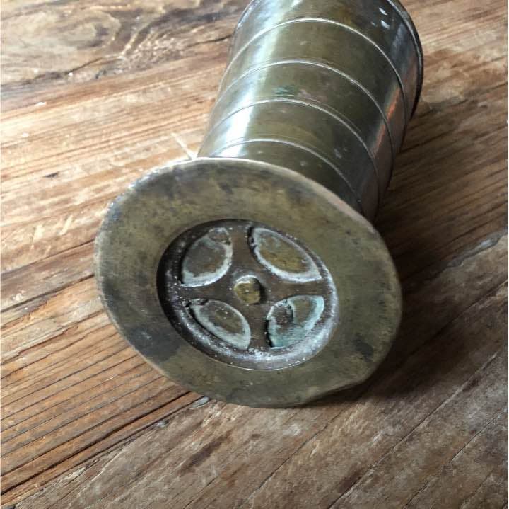 40〜50'sアイアンコンパクトカップ 携帯用カップ インダストリアル