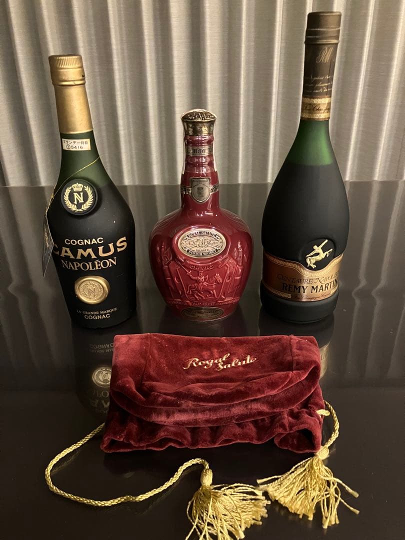 最終値下げ！ Salute、REMY MARTIN、CAMUS 未開封