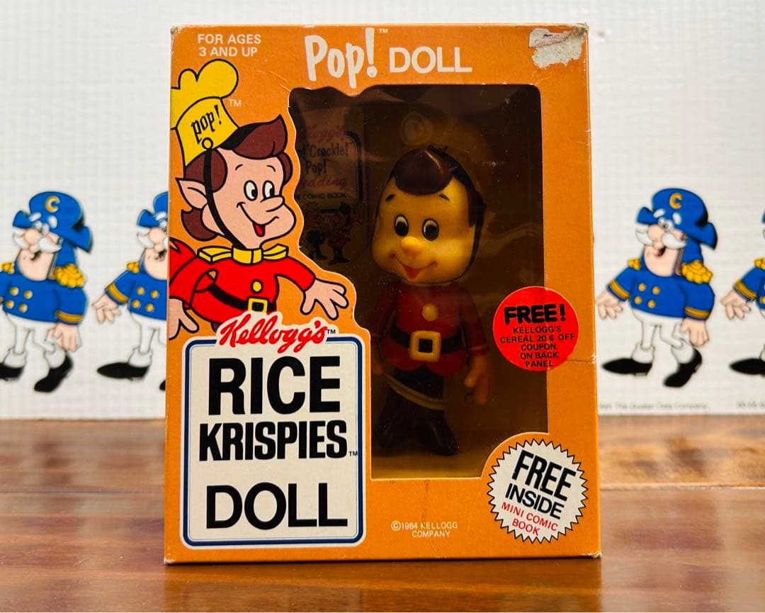 80' Kellogg's RICE KRISPIES Figure ケロッグ