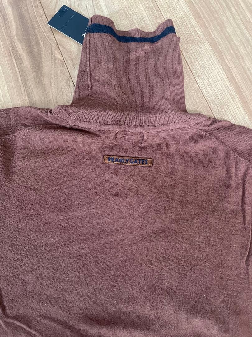 セール中【新品】PEARLY GATES モックネック セーター ニットサイズ1