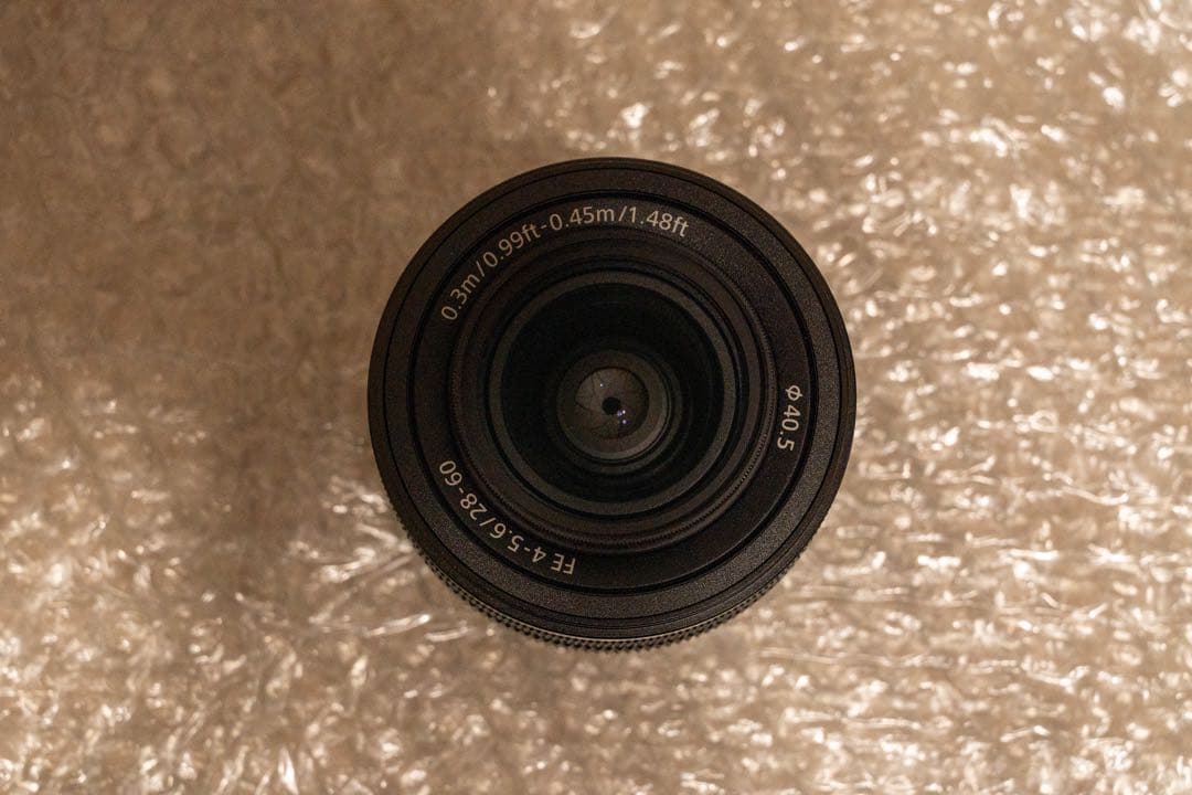 ソニー FE 28-60mm F4-5.6 ズームレンズ　SEL2860