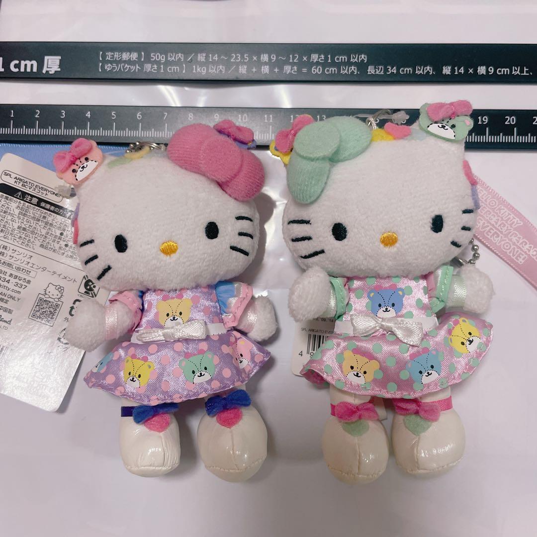 ハローキティ♡40th激レア♡マスコット♡キティ＆ミミィ♡