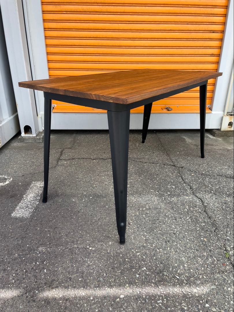 NOCE モダン ダイニングテーブル ブラウン/ブラック