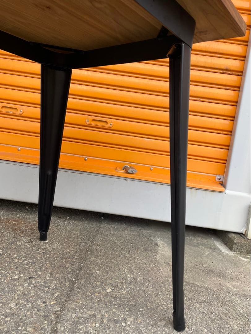 NOCE モダン ダイニングテーブル ブラウン/ブラック