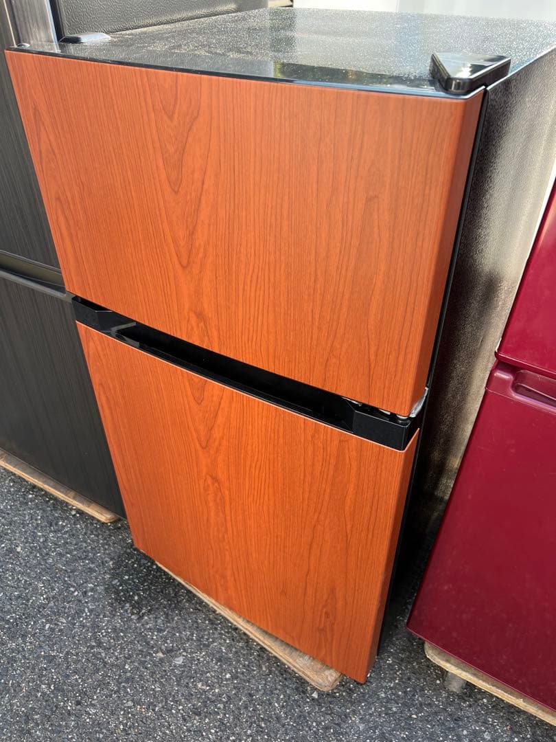 2019年式 87L アイリスオーヤマ 冷蔵庫 PRC-B092D-M