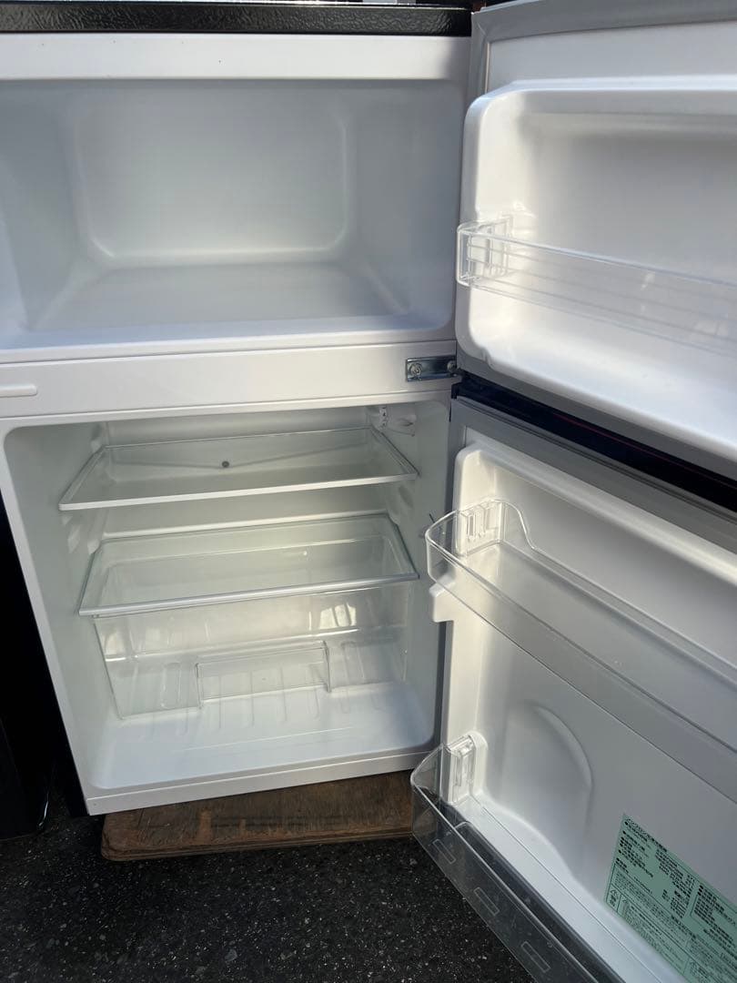 2019年式 87L アイリスオーヤマ 冷蔵庫 PRC-B092D-M