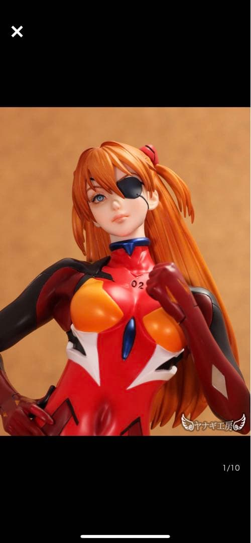 アスカ・ラングレー　ガレージキット完成品