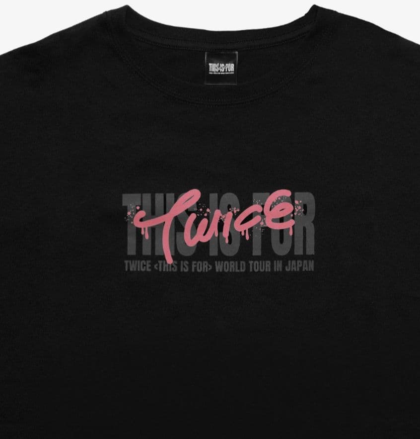 TWICE/THIS IS FOR ツアーTシャツ/モモ/L