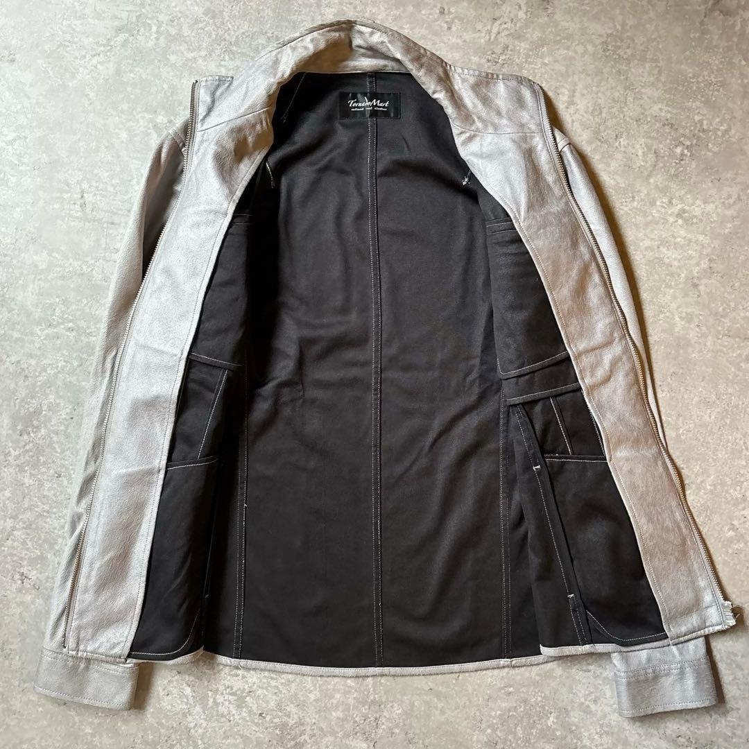【美品】TORNADO MART ライダースジャケット ボンディングジャケット
