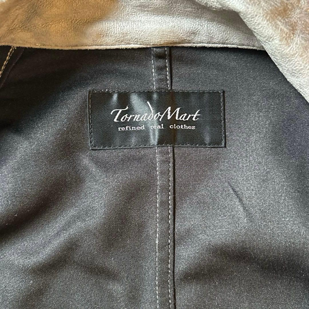 【美品】TORNADO MART ライダースジャケット ボンディングジャケット